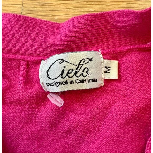 Cielo Women’s Sweater Size Medium Pink - Picture 3 of 4